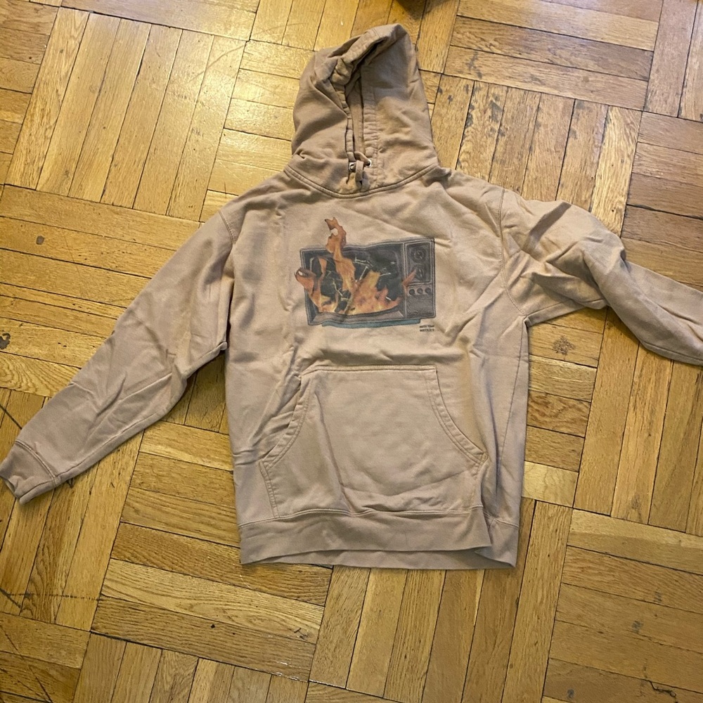 Maybe Today NY “burn the tv “hoodie